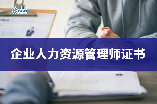 企业人才战略的核心支撑！企业人力资源管理师证书怎么考？